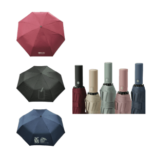 21" AUTO OPEN/CLOSE FOLDABLE UMBRELLA WITH BLACK UV